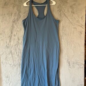 Victoria's Secret Racerback Tank Dress Women's Blue Casual Lounge